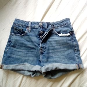 High waisted Old navy jean shorts
